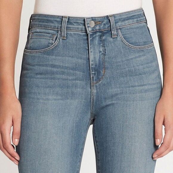 NEW L’AGENCE Size 25 Marguerite High Rise Skinny Jeans Light Wash $245 - Picture 4 of 9